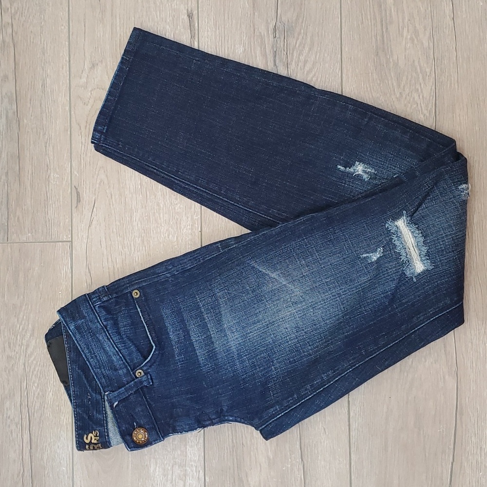 EXPRESS jeans, dark wash skinny